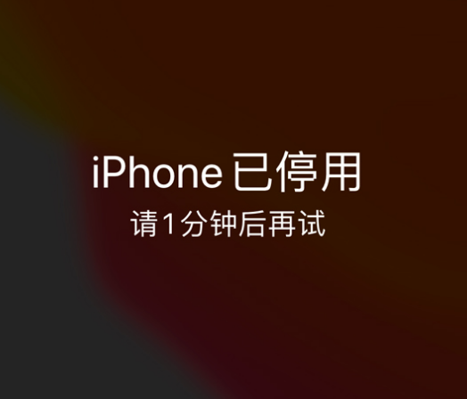 芗城苹果手机维修分享:iPhone 显示“不可用”或“已停用”怎么办？还能保留数据吗？ 