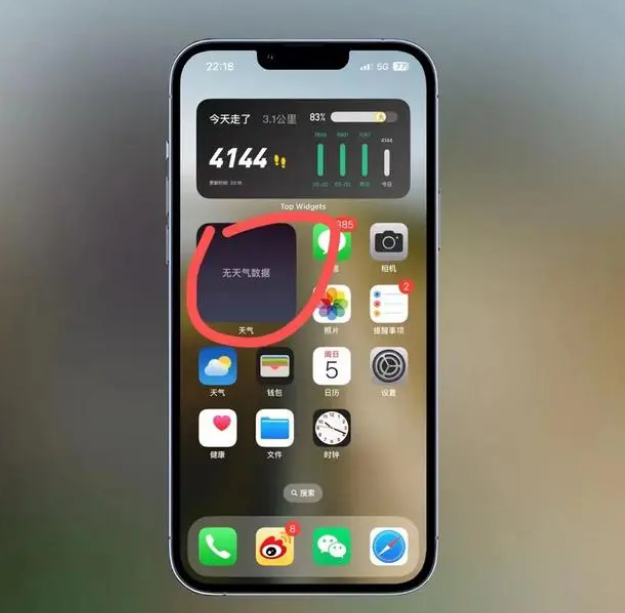 芗城苹果手机维修分享:iOS16主屏幕天气小组件无法正常工作怎么办？ 