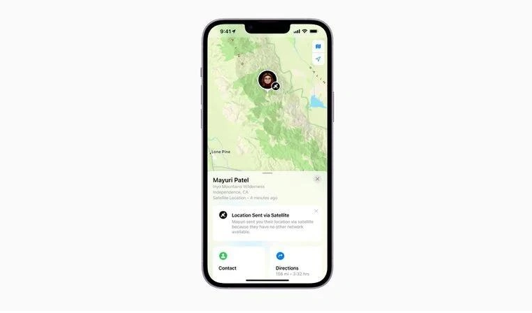 芗城苹果14维修分享iPhone14系列中 FindMy功能通过卫星分享位置方法教程 