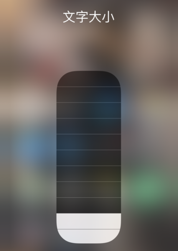芗城苹果手机维修分享小技巧：在 iPhone 控制中心快速调节字体大小 