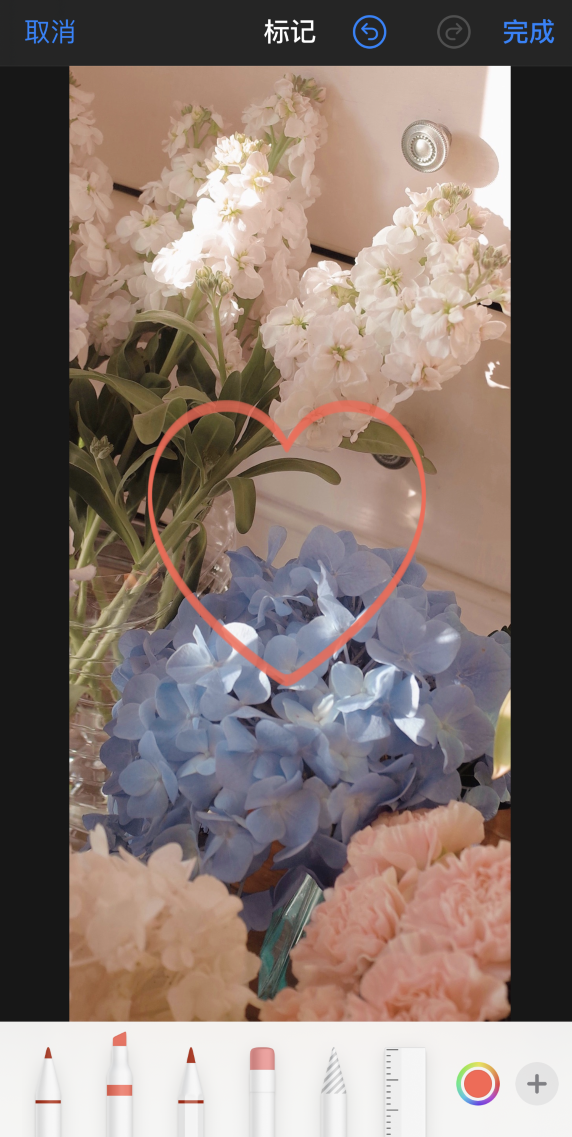 芗城苹果手机维修分享iPhone 12 如何在照片上涂鸦 